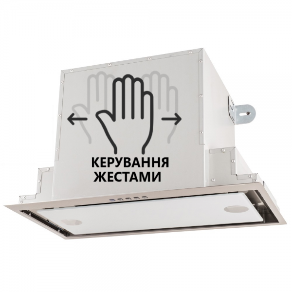 Вытяжка кухонная AKPO WK-12 Neva Glass 1200 inox+white 60