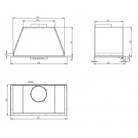 Вытяжка кухонная AKPO WK-12 Neva 850 black 60
