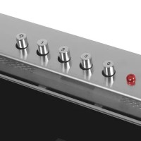 Вытяжка кухонная AKPO WK-4 Neva Glass 850 inox+black 60
