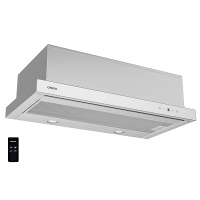 Витяжка кухонна AKPO WK-7 Light Glass Touch 1200 inox+white 60