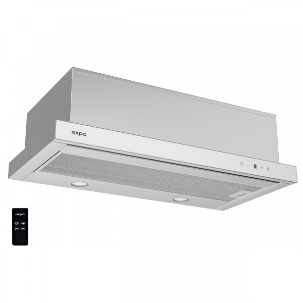 Вытяжка кухонная AKPO WK-7 Light Glass Touch 1200 inox+white 60