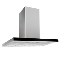 Вытяжка кухонная AKPO WK-9 Feniks Slim Glass 850 inox+black 90