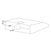 Витяжка кухонна AKPO WK-9 K 60 Glass Touch 550 black